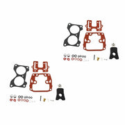 DURAFORCE Johnson Evinrude V4 85-140 HP 2X Carburetor Rebuild Kit Replacement Parts