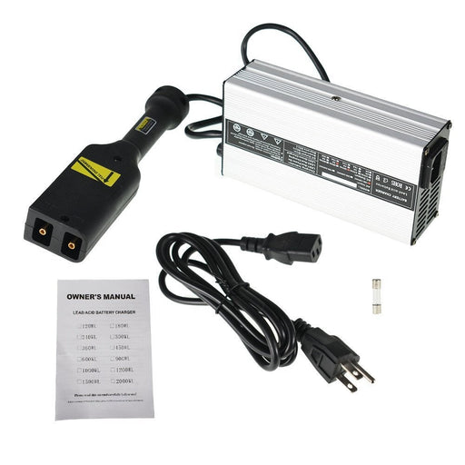 DURAFORCE Golf Cart Battery Charger 36V 5A with "D" Style Plug for EZGO TXT Medalist