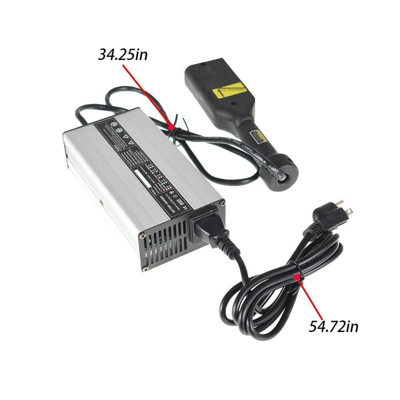 DURAFORCE Golf Cart Battery Charger 36V 5A with "D" Style Plug for EZGO TXT Medalist