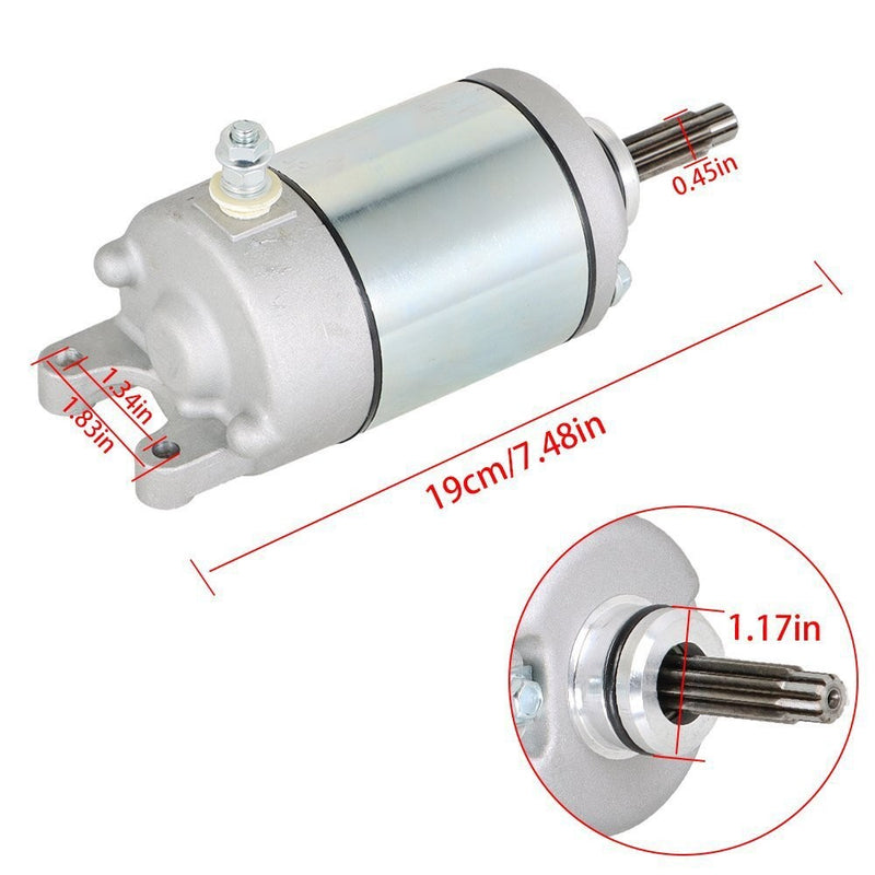 DURAFORCE Honda TRX400EX Starter 2005-2008 SporTrax 400 EX Replacement US