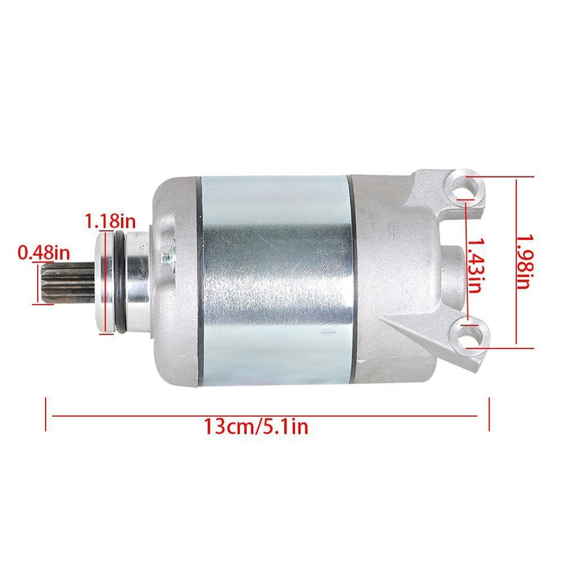 DURAFORCE Starter Motor Assembly for Honda TRX450ER 2006-2014 31200-HP1-601 USA