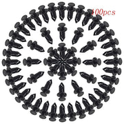 DURAFORCE 100x 8mm ATV Retainer Clips Push Pin Splash Guard Body Panel for Honda UTV