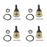DURAFORCE 4 Pack Ball Joint Upper Lower for 2004-09 Suzuki Quadsport Z250 5LP-23579-00-00