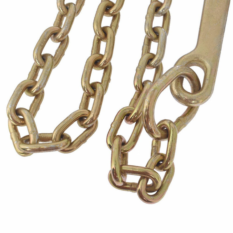 DURAFORCE 5/16x6ft G70 J Hook Tow Rollback Wrecker Recovery Chain 15