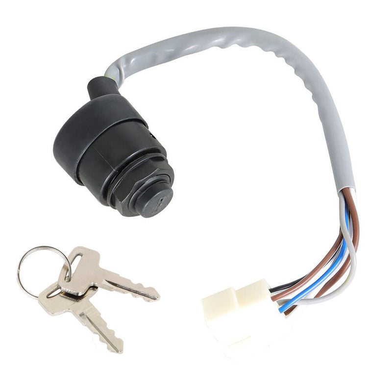 DURAFORCE Ignition Key Switch for Kawasaki UTV Mule 600 610 4000 4010 27005-0011 New