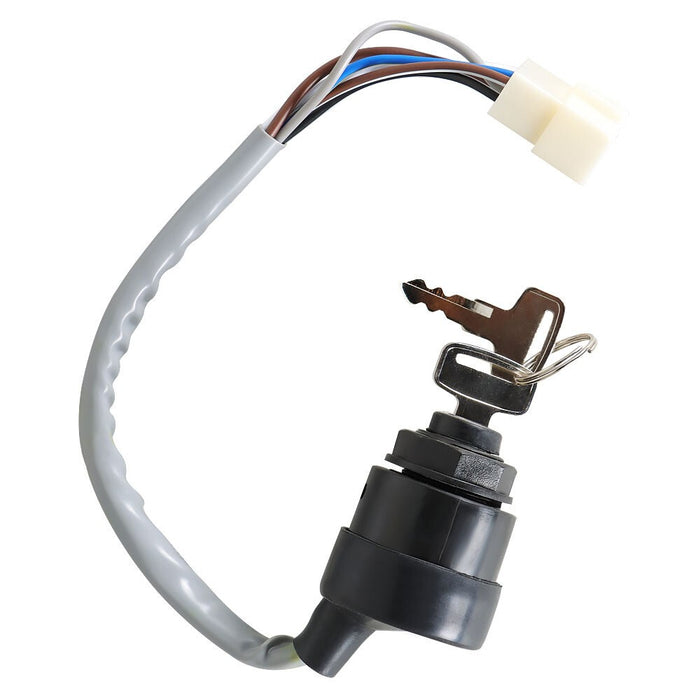 DURAFORCE Ignition Key Switch for Kawasaki UTV Mule 600 610 4000 4010 27005-0011 New