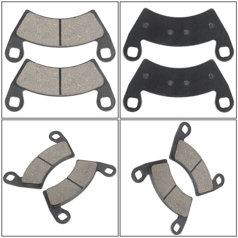 DURAFORCE Polaris RZR XP 4 1000 2014 Rear Right Brake Caliper Pads 1912375 1911429