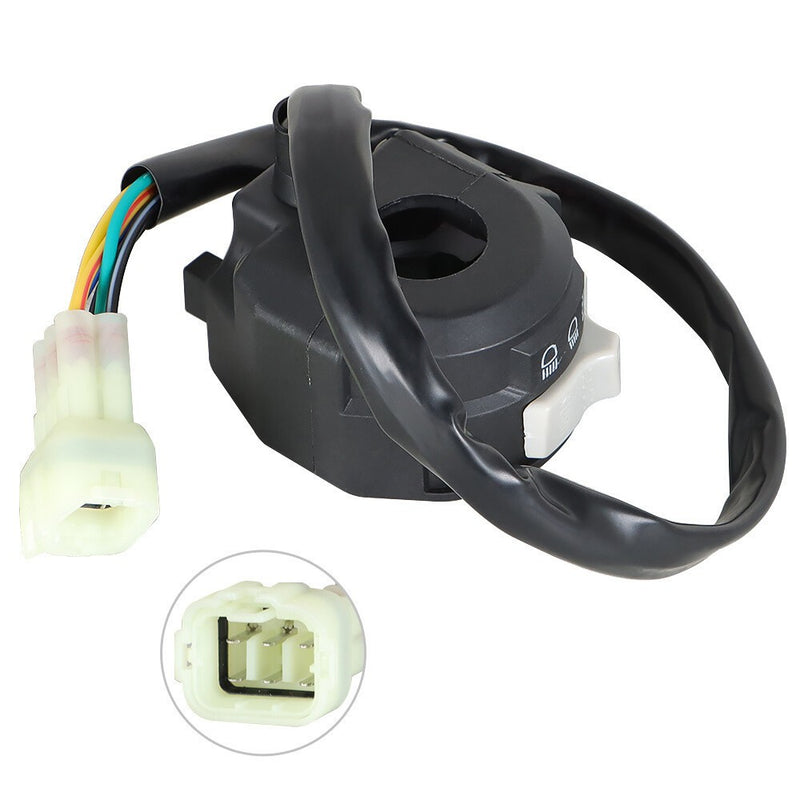 DURAFORCE Left Handlebar Switch Stop Kill Headlight for 02-06 Yamaha Banshee 350 YFZ350