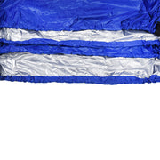 DURAFORCE Waterproof Boat Cover 17-19ft Heavy Duty Fabric Beam 95" Dark Blue