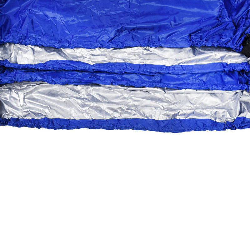 DURAFORCE Waterproof Boat Cover 17-19ft Heavy Duty Fabric Beam 95" Dark Blue