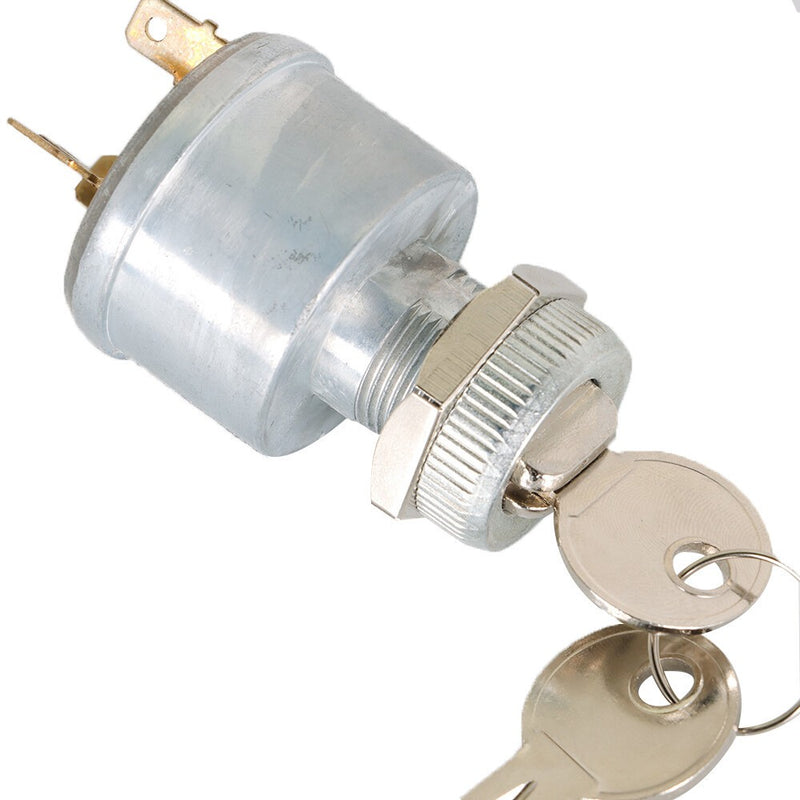 DURAFORCE Golf Cart Ignition Switch & Key Starter for EZGO 1981-Up 33639-G01