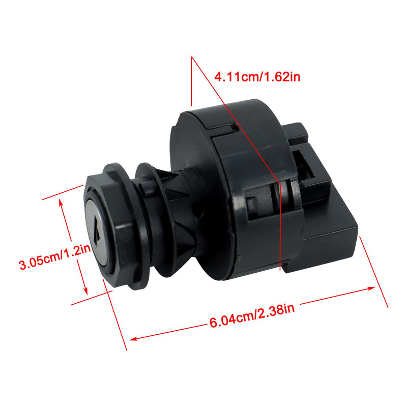 DURAFORCE Polaris Ranger ATV Ignition Key Switch for 400 425 500 XP 570 700 800 1000