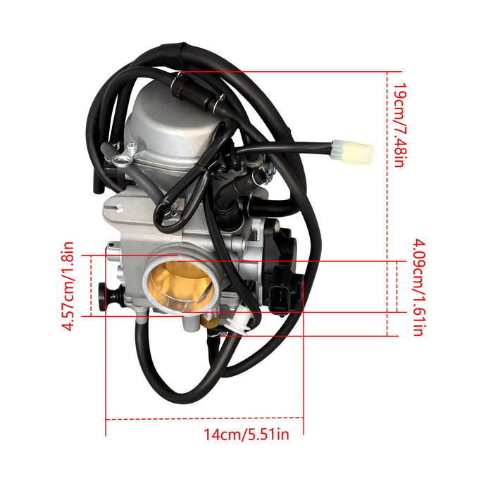 DURAFORCE New 2003-2005 Honda TRX 650 Rincon ATV Complete Carburetor Carb Replacement