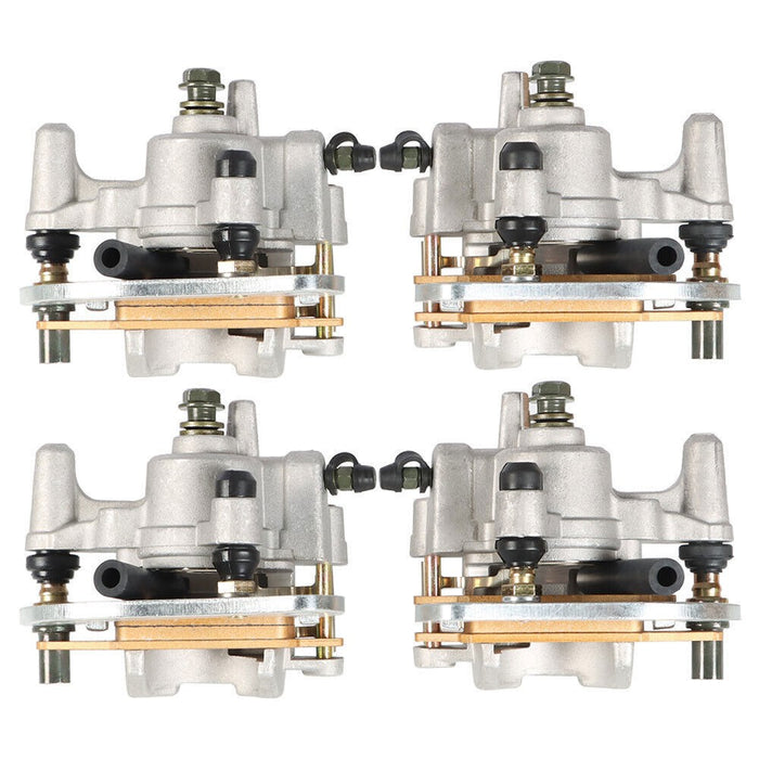 DURAFORCE 2007 Yamaha Grizzly 700 Front & Rear Brake Calipers with Pads 4x4 FI