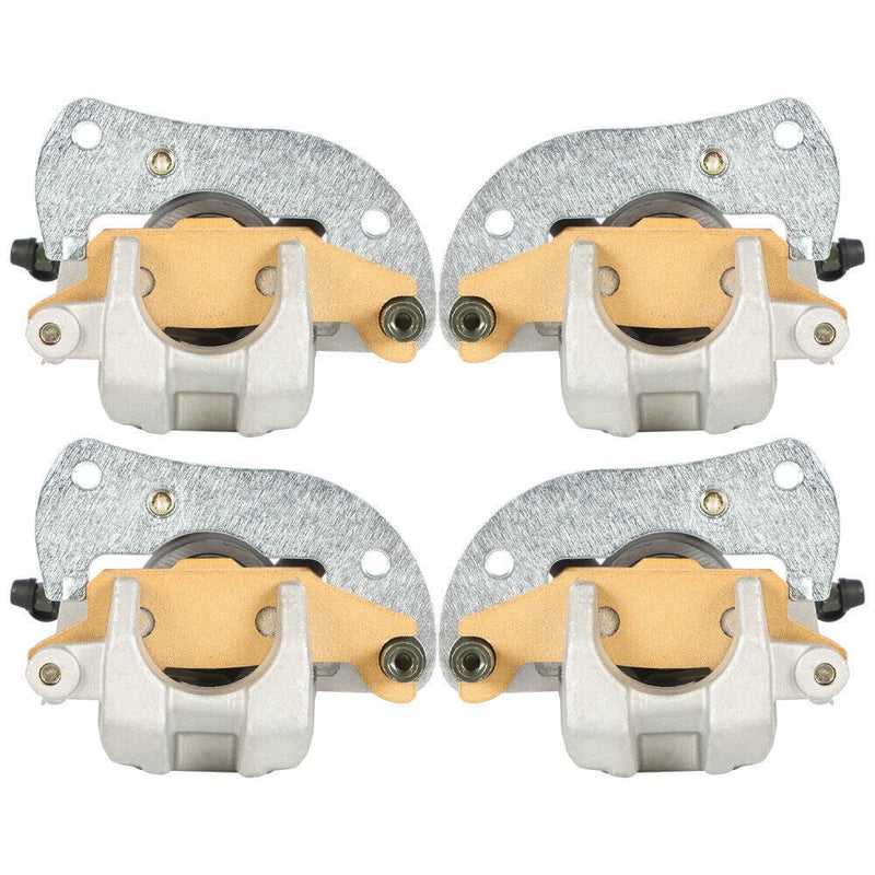 DURAFORCE 2007 Yamaha Grizzly 700 Front & Rear Brake Calipers with Pads 4x4 FI