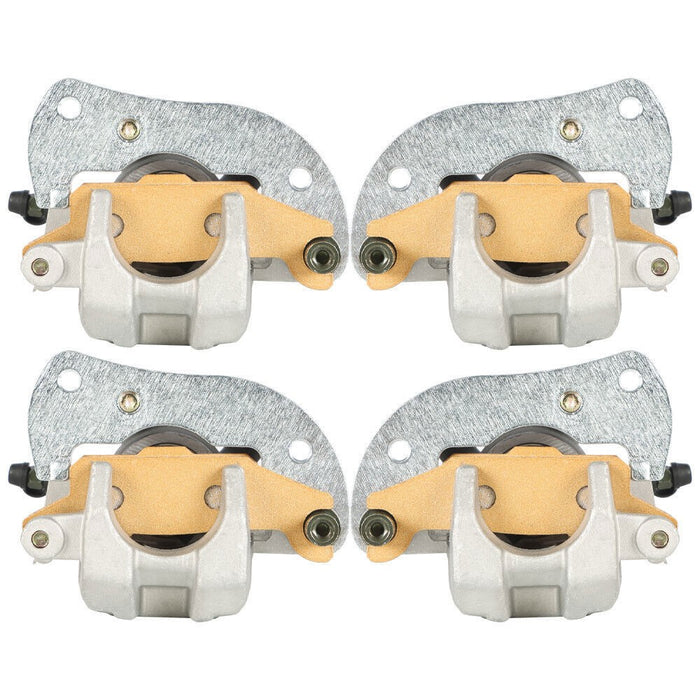 DURAFORCE 2007 Yamaha Grizzly 700 Front & Rear Brake Calipers with Pads 4x4 FI