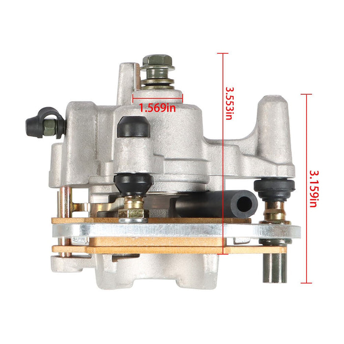 DURAFORCE 2007 Yamaha Grizzly 700 Front & Rear Brake Calipers with Pads 4x4 FI