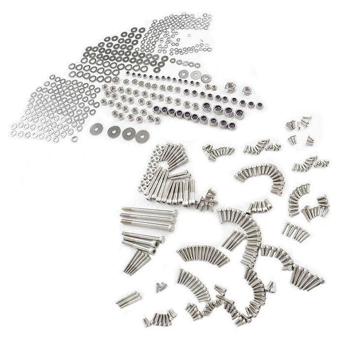 DURAFORCE 667PC Stainless Steel Bolt Screw Kit for Yamaha YFZ350 Banshee ATV