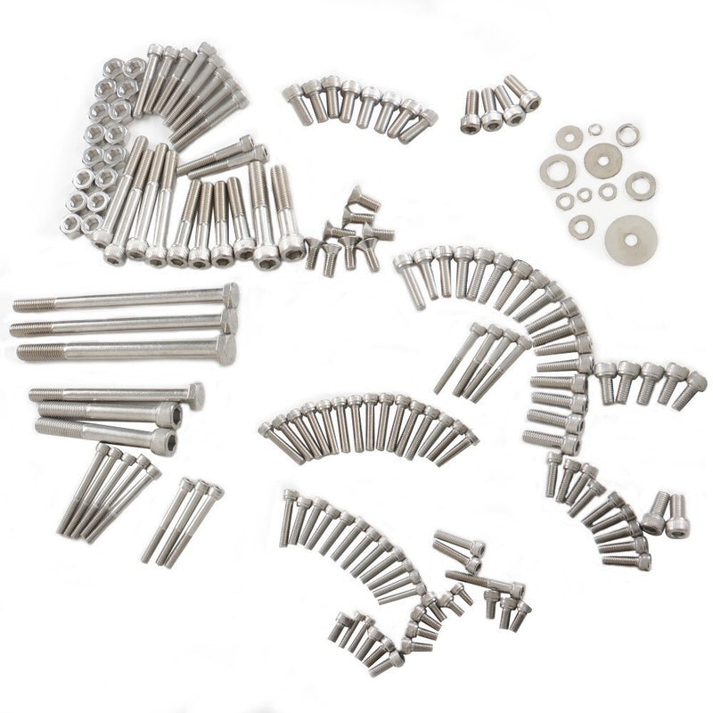 DURAFORCE 667PC Stainless Steel Bolt Screw Kit for Yamaha YFZ350 Banshee ATV