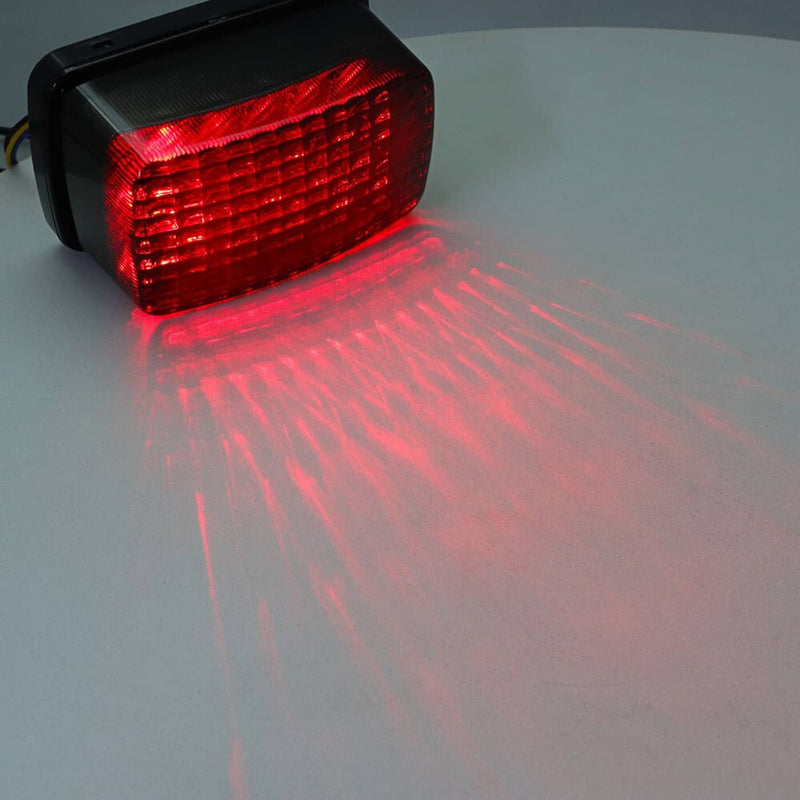 DURAFORCE Black LED Taillight 5KM-8472C-10-00 for 2008-2012 Yamaha Grizzly 700 US