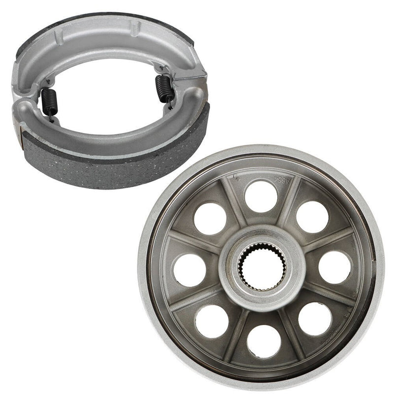 DURAFORCE Honda Fourtrax 300 Rear Brake Drum Hub & Shoes 1988-2000 42620-HC4-670