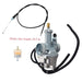 DURAFORCE Kawasaki Bayou 220-250 Carburetor & Throttle Cable KLF220 KLF250A 1988-2011