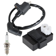 DURAFORCE Ignition Coil CDI Spark Plug for Honda TRX250EX TRX250TE TRX250TM 2x4