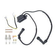 DURAFORCE Ignition Coil & Spark Plug for 1978-1981 Honda Hawk 400 CB400T 30530-447-003
