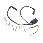 DURAFORCE Ignition Coil & Spark Plug for 1978-1981 Honda Hawk 400 CB400T 30530-447-003