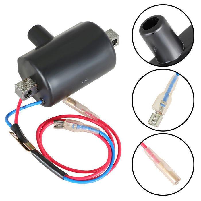 DURAFORCE Ignition Coil for EZ-GO Golf Cart 1989-92 2 Stroke Cycle 23782-G1-EPIGC102