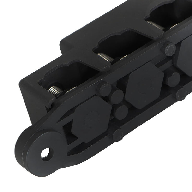 DURAFORCE Unused 4 Post 12V 250A Busbar Power Distribution Red & Black Pair 5/16