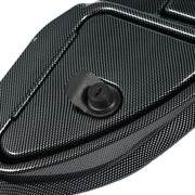 DURAFORCE Carbon Fiber Golf Cart Dash with Locking Doors for Club Car Precedent 2008+