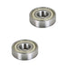 DURAFORCE 2× Rear Axle Bearings for Yamaha G2 G8-G22 G29 Golf Cart Drive Replacement