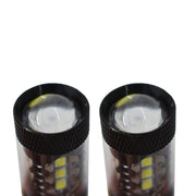 DURAFORCE 80W LED Fog Headlight Bulbs for Honda Recon 250 TRX250TE 2002-2004 Pair