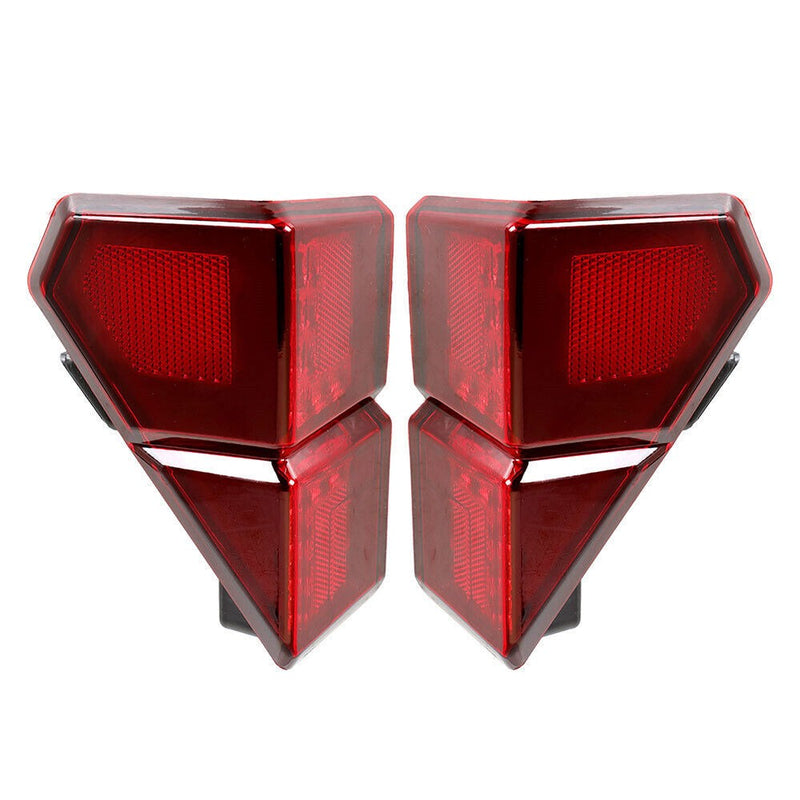 DURAFORCE Polaris Ranger XP 1000 2018-2021 Rear Left & Right Red Tail Lights Set New