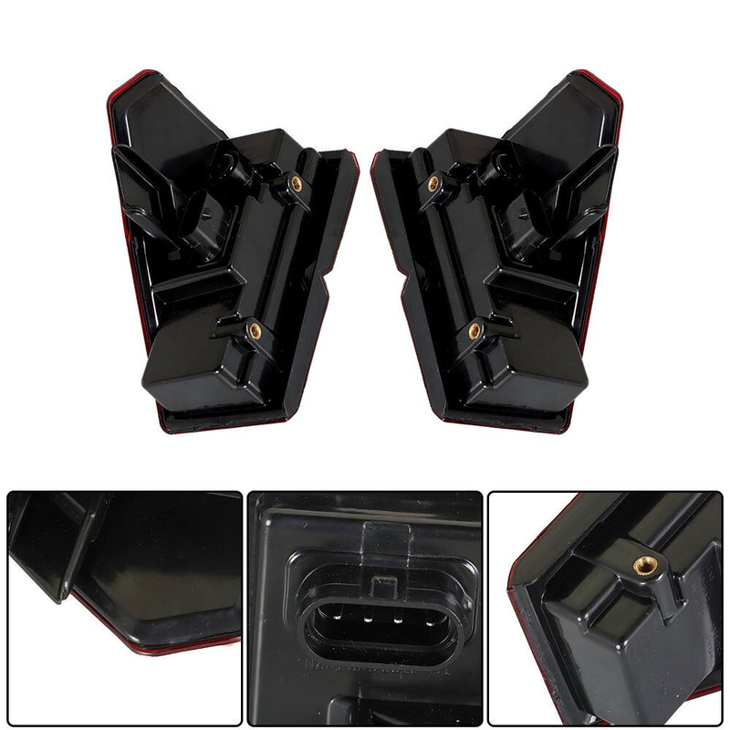 DURAFORCE Polaris Ranger XP 1000 2018-2021 Rear Left & Right Red Tail Lights Set New