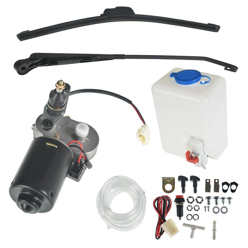 DURAFORCE 12V Electric Windshield Wiper Motor Kit for Can-Am Maverick X3 Max R