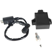 DURAFORCE New Ignition Coil Spark Plug CDI for Kawasaki Bayou 220 250 KLF220A KLF250A