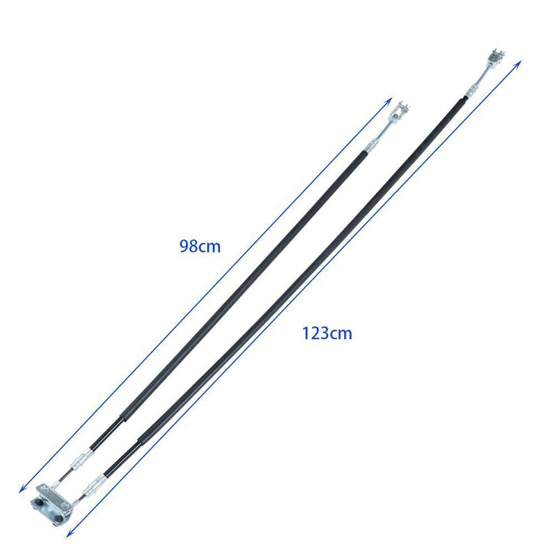 DURAFORCE EZGO TXT Golf Cart Brake Cable Set w/ Pins & Clips 70969-G03 1994-2010