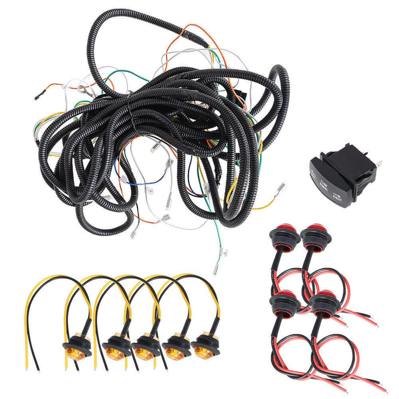 DURAFORCE Universal Rocker Switch Turn Signal Kit for Polaris RZR XP 4 1000 (2014-2020)
