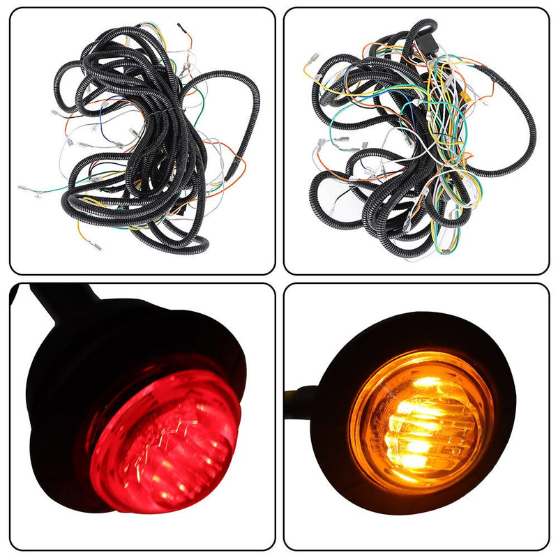 DURAFORCE Universal Rocker Switch Turn Signal Kit for Polaris RZR XP 4 1000 (2014-2020)