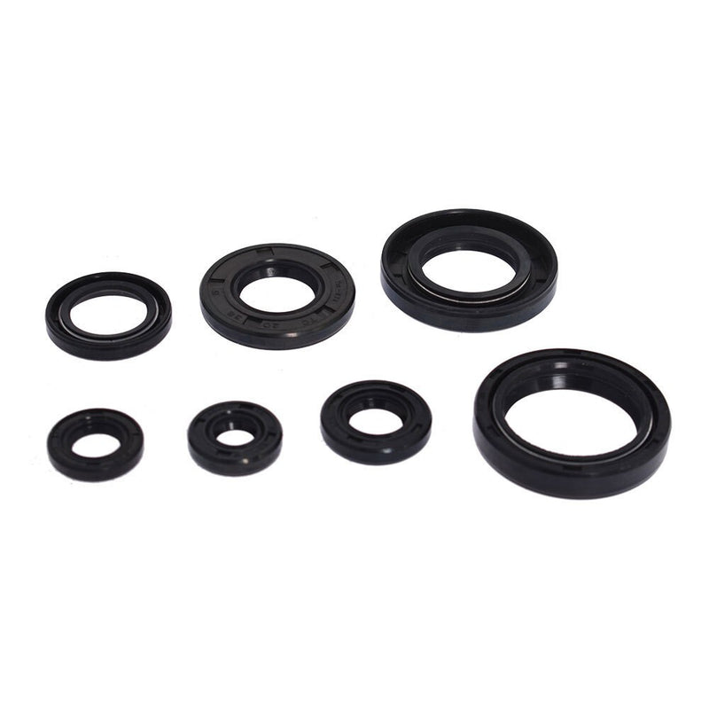 DURAFORCE Yamaha Blaster 200 YFS200 1988-06 Engine Crank 7-Piece Oil Seal Set Kit ATV