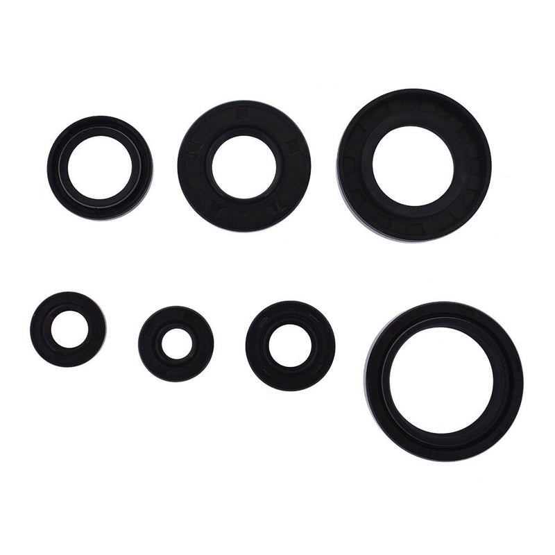 DURAFORCE Yamaha Blaster 200 YFS200 1988-06 Engine Crank 7-Piece Oil Seal Set Kit ATV