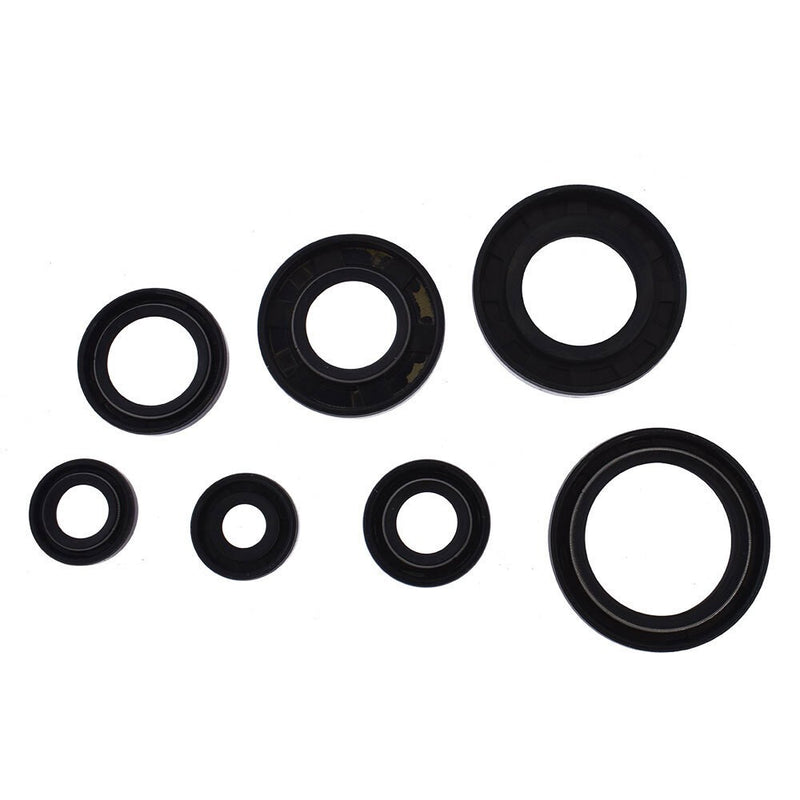 DURAFORCE Yamaha Blaster 200 YFS200 1988-06 Engine Crank 7-Piece Oil Seal Set Kit ATV