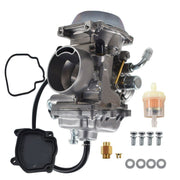 DURAFORCE New Fuel Filter & Carburetor for Arctic Cat 400 1998-2001 2x4 4x4 w/Cover
