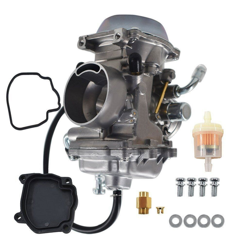 DURAFORCE New Fuel Filter & Carburetor for Arctic Cat 400 1998-2001 2x4 4x4 w/Cover