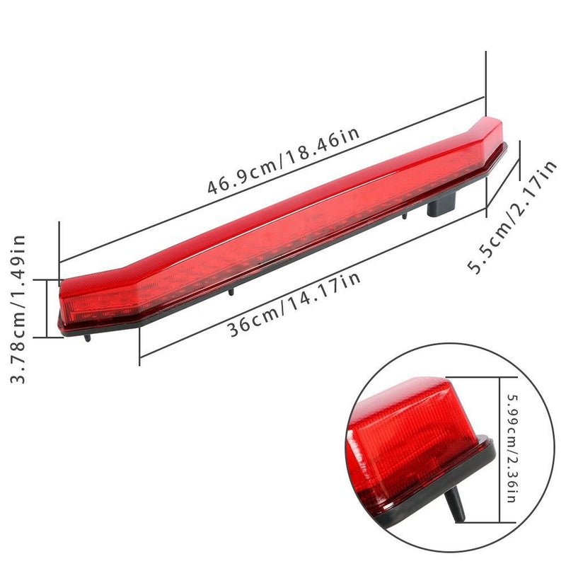 DURAFORCE LED Rear Center Brake Light for Polaris RZR 1000 XP Turbo Sportsman US
