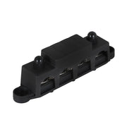 DURAFORCE Unused 4 Post Busbar Power Distribution Block 5/16" 12V 250A with Cover