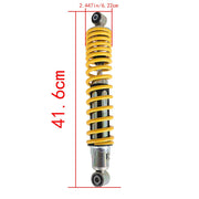 DURAFORCE 2Pcs Front Shocks Yellow Springs for 1987-2006 Yamaha Banshee 350 YFZ350
