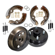 DURAFORCE Golf Cart Rear Brake Hub Drum & Shoe Spring Kit for EZGO TXT Electric 96+